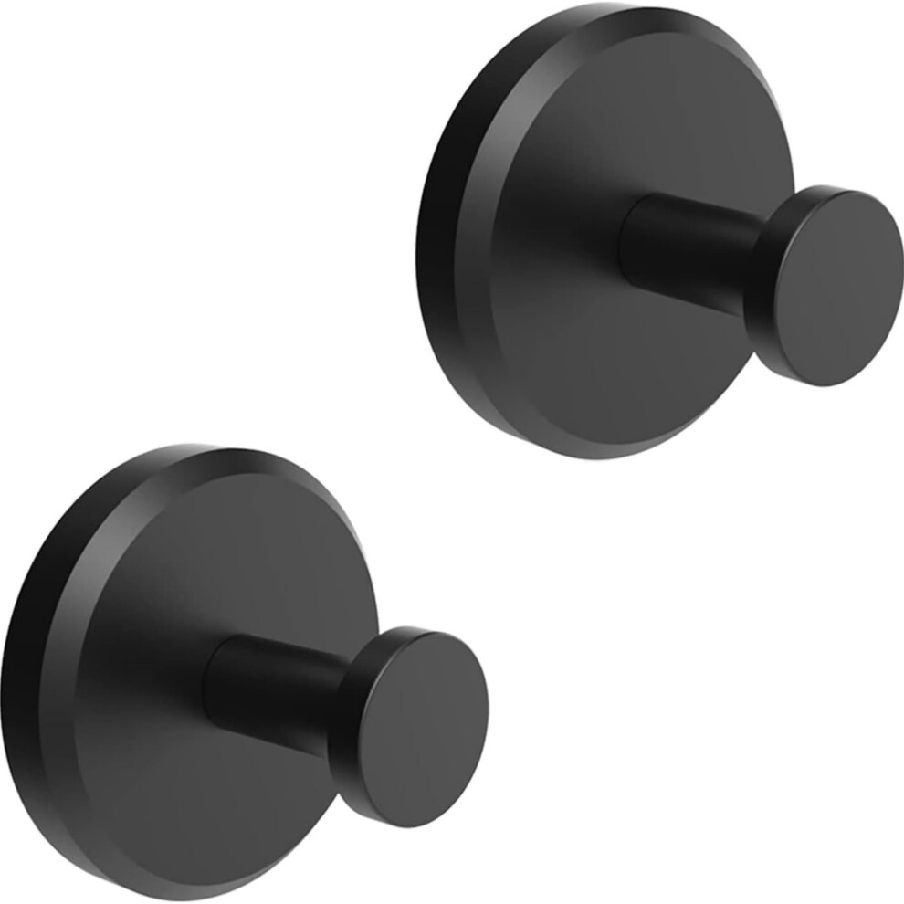 2Pack Stainless Steel Suction Cup Hooks For Bathroom, Nodrill Waterproof Rustproof Towel Holders 9169991548531
