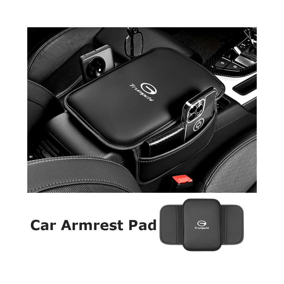 Car Armrest Pad Center Console Box Pad Protector For Trumpchi Black 4069369445910
