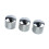 Silver Electric Bass & Guitar Volume Control Knobs 3Pcs Tuning Potentiometers 1