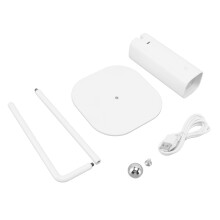 Abnehmbare Tischlampe mit 360-Rundumsicht, 3-farbig dimmbar, wiederaufladbar, ideal zum Lesen im Bett, Büro oder Schlafzimmer.