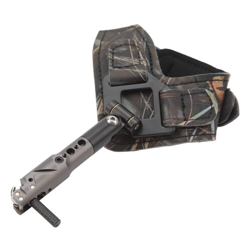 3-Level Adjustable Breathable Aluminum Compound Bow Release Aid with Wrist Strap