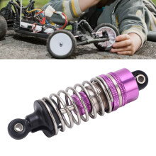 Vorderes RC-Stoßdämpfer für Wltoy 104072, Aluminiumlegierung, Lila, 76 mm