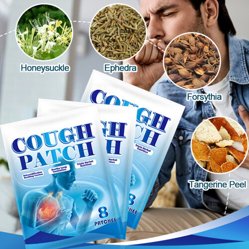 40Pcs Cough Relief Patch for Cold & Phlegm | Chest Physiotherapy Sticks 1