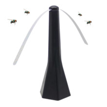 Ventilateur anti-mouches portable pour tables d'extérieur