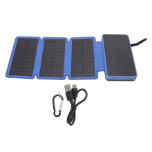 20000mAh zonne-energie powerbank met LED-zaklamp