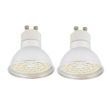 st LED GU10-lampor 48 LED-spotlightlampor reservdelar 3 W 6000 K vitt ljus 110 V