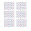6Pcs Eid Mubarak Wrapping Sheet 70x50cm Large Gift-type B 1