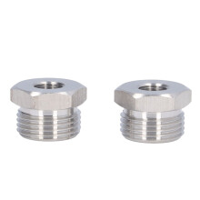Cola Barrel Distributor Adapter 2Pcs G5/8 1/4MFL