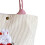Handtasche aus Samt mit Erdbeermuster 7