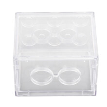 Transparent Acrylic Small Betta Fish Tank 1.5L Portable Aquarium