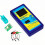 M328 Multi-Purpose Transistor Tester 1.8 Inch TFT LCD for Diode Resistor ESR Capacitance Inductor  Meter A 1