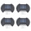 Solar Wall Light, Waterproof LED, 8-Bead, 4-Pack 1