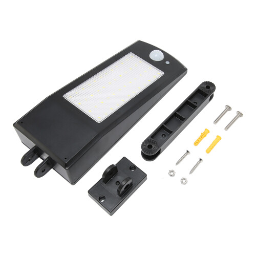 Solar bewegingssensor wandlamp 48 LED's IP65 buiten
