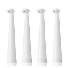 Electric Toothbrush Replacement Heads Compatible with SEAGO SG Series, Medium Soft Bristles, 4 White