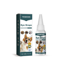 2Pcs Conjunctivitis Treatment Pet Eye Drops Dog Cat Horse Rabbit Eyes Care, 30ml