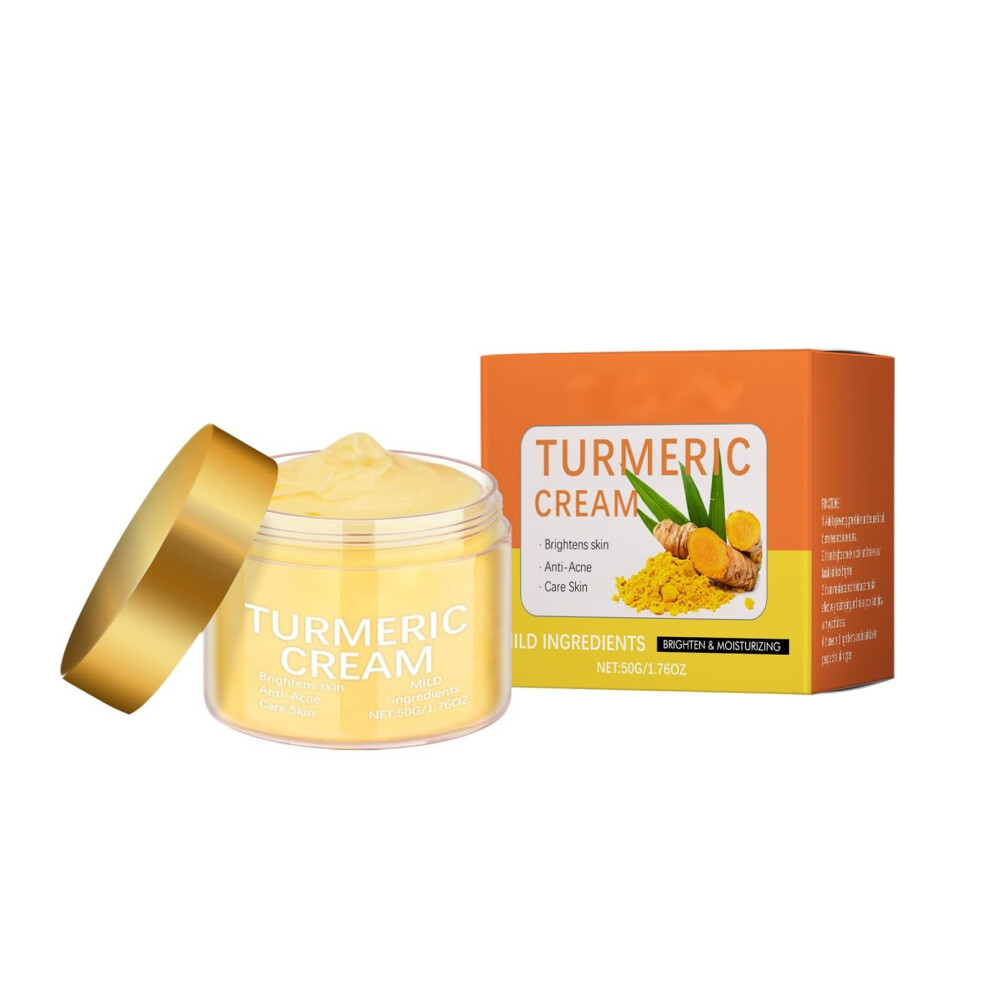 Cream/Dark Turmeric Brightening With Vitamin E For Spots, Acne Scars, Even Tone And Hydration Ref: 5846