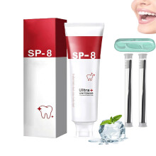 Probiotic Whitening Toothpaste for Stain Removal and Fresh Breath, Natural Daily Mild Formula