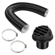 75mm Heater Duct Hose Pipe Air Duct Air Vent Outlet Hose Clip for Webasto Eberspach Crude Oil-Parking Heater