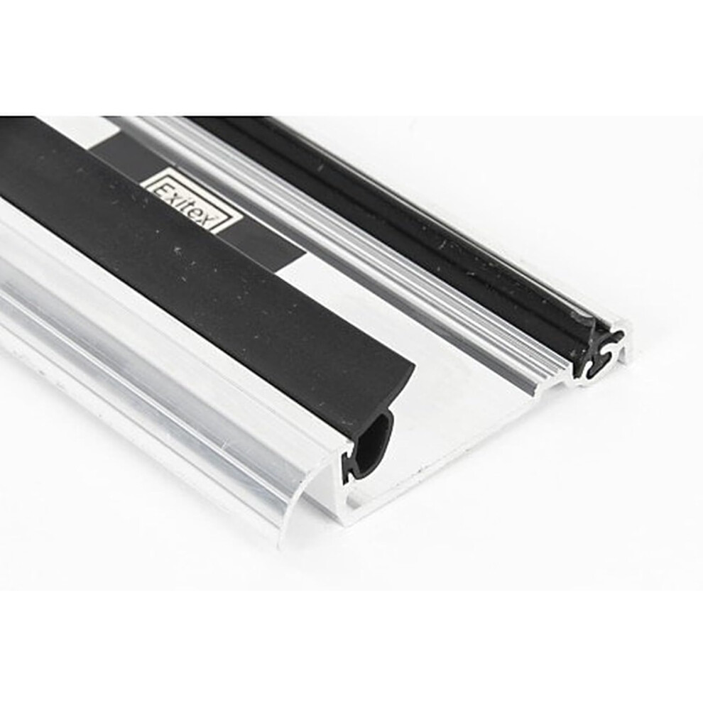 Macclex 15/2 Metal Door Cill Draught Excluder Threshold - Aluminium 914Mm (36") 5016570005722