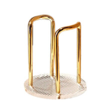 Luxury Cup Storage Holder Water Tea Cups Dispenser Rack Shelf Mug Display Stand Home Organizer Single Cup