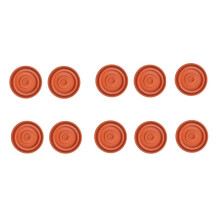 10pcs Car Accsesories Engine PCV Valve Cover Membrane 0361.Q5 for 107 207 206 307 C1 C2 Fiesta 1.4