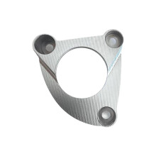 Motorcycle Exhaust Pipe End Decorative Protective Cover for Voge SR4MAX SR4 MAX 2022-2025 Accessorie Silver Grey