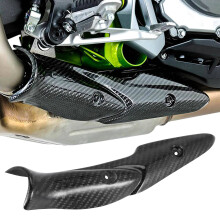 für Z900 2017-2019 Motorrad Auspuff Anlage Mitte Link Rohr Kohle Faser Hitze Schild Abdeckung Schutz Verbrühschutz Shell
