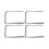 Car Interior Speaker Decorative Frame Roof Speaker Frame for  Alphard/Vellfire 30 Series 1