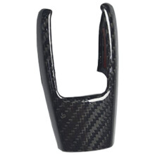 Real Carbon Fiber Car Console Gear Knob Cover for Forester 2016-2019 Car Trim Cover Parts