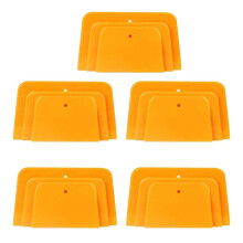 Body Filler Spreaders 3 Sizes Reusable Plastic Auto Body Spreader for Automotive Fillers Putties Glazes Caulks and Paint