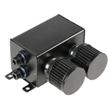 Recipiente Universal para Aceite Respirable AN10 de 1,2 L para Modificación de Automóviles con Kit de Ventilación de Filtro de Aire