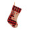 Cloth Christmas Stocking47x21cm Multicolour with 1