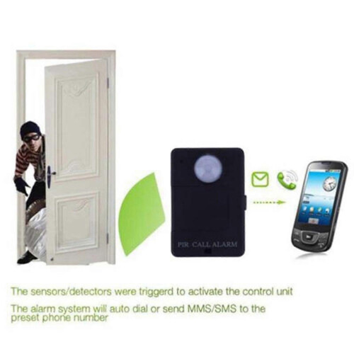3X Mini GSM PIR Συναγερμός Αισθητήρας Κίνησης Συναγερμός Υπέρυθρος Ασύρματος Συναγε 1