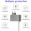 Φορτιστής τροφοδοτικού Eu Plug συμβατός με ηλεκτρική σκούπα Dyson V6 V7 V8 26.1v 4