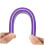 3Pcs Sponge Nail File Buffer Set for Natural and False Nails, Waterproof Dual Function, Pink Orange Purple 4