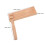 Orff Instruments Ξύλινη περιστρεφόμενη καστάνια για παιχνίδι 2 τεμάχια ξύλινα ηχε 5