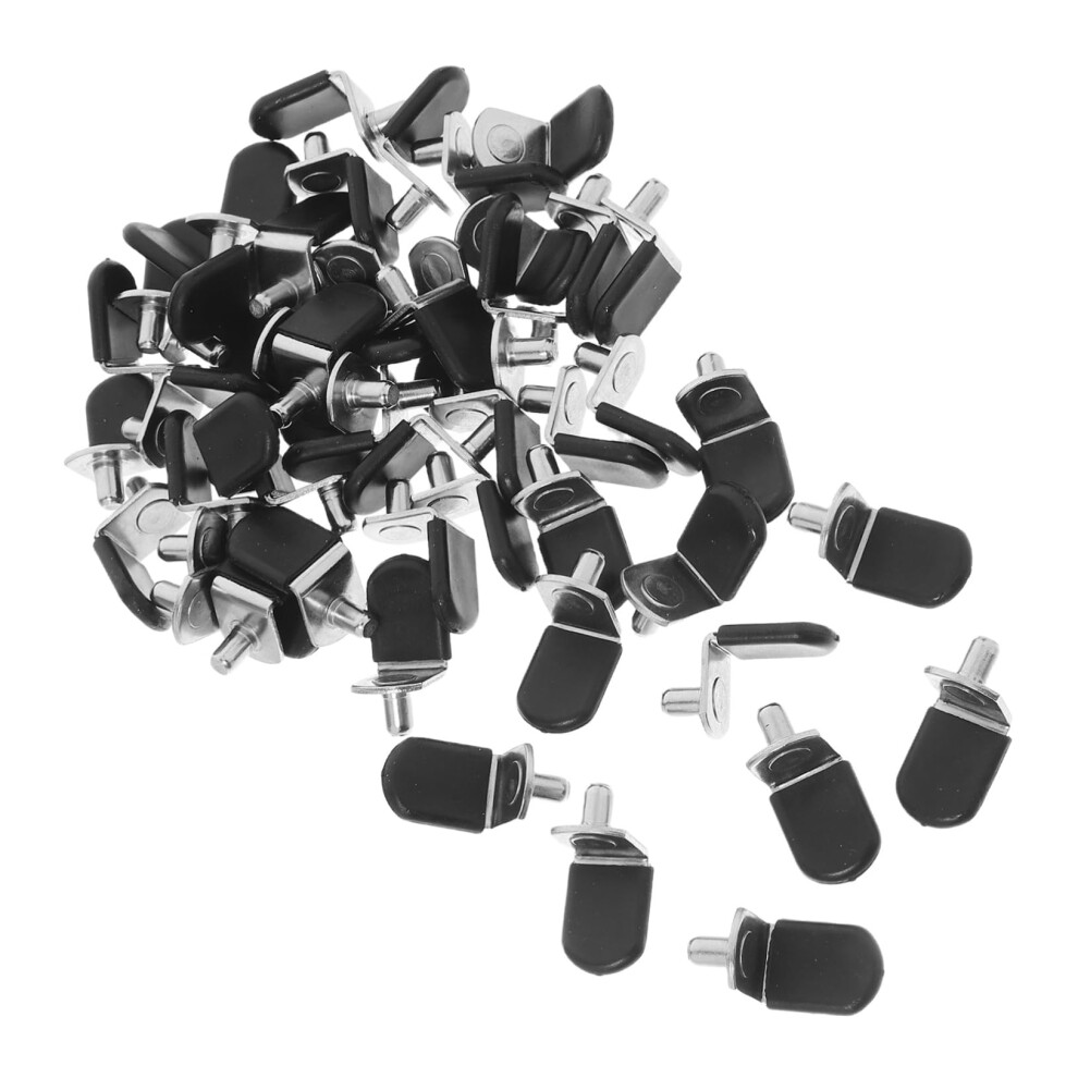 50Pcs Nonslip Shelf Support Pins For Cabinets Wardrobes Closets Quiet Easy Install 9073542566595