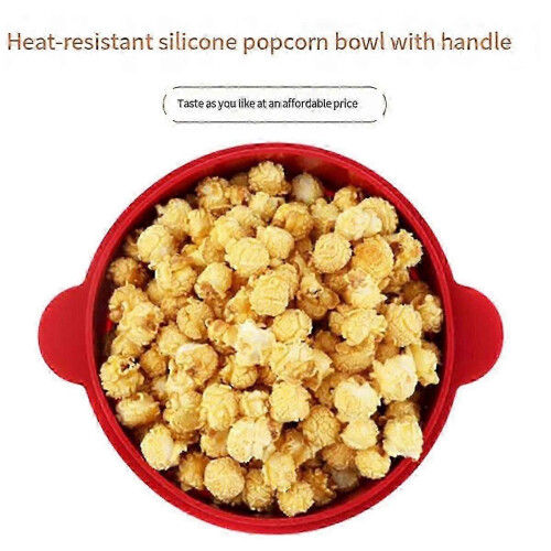 Silicone Microwave Popcorn Maker Foldable Popcorn Bowl Microwave Popcorn Maker with Lid 2