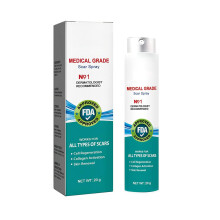 Scar Removal Spray Medical Grade for Surgical Acne Old Scars and Stretch Marks, Fast Absorbing 20g Green