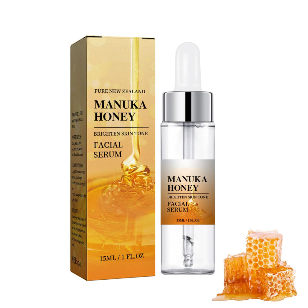 Bee Venom Face Serum and Manuka Honey Hydrating AntiWrinkle Serum DualActive Formula 1PCS