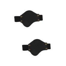2pcs Motorcycle Gear Shift Protector PU Leather Shoe Cover AntiSlip Boot Pad Black Adjustable Fit