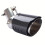 Car Modification Carbon Fiber Tailpipe 63-89mm Stainless Steel Tailpipe Adjustable Elbow ABS Plastic Shell Tailpipe 1
