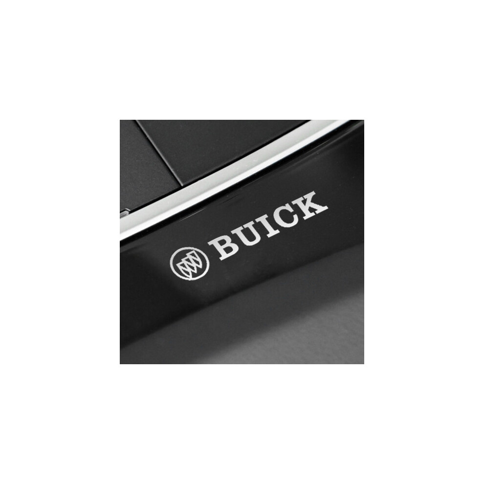 (Buick) 10Pcs 5X1cm Metal Car Emblem Stickers, Electroplated Finish 4069369446085