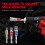 3PCS Impact Grade Socket Adapter Set for Power Drill & Impact Driver, Hex to Square (1/4", 3/8", 1/2") 5
