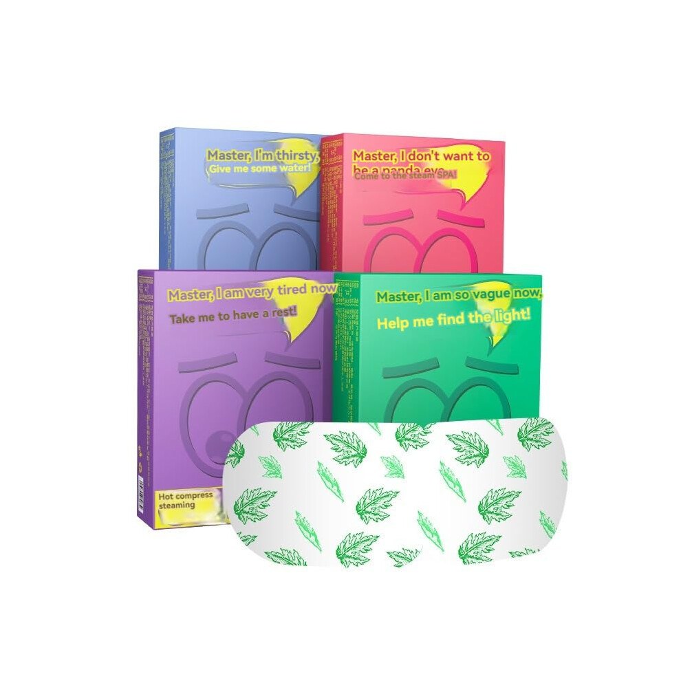 Steam Eye Mask Self Heating Disposable Eye Therapy for Sleep and Dry Eyes Relief, 1 Count