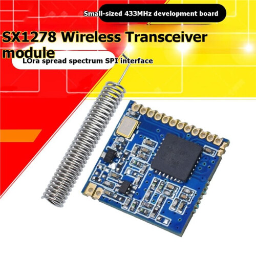 SX1278 LoRa 433MHz Wireless Module Long Range RF Transceiver Antenna & SPI Interface for  STM32 and IoT 2