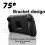 For Switch2 Case Plastic Grip Protective Shell+Direction Keys+Joystick Caps Kit for Switch2 Grip Case Dust-Proof Cover A 2