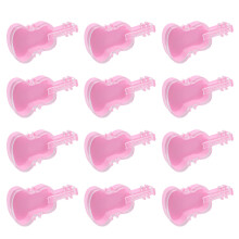 12Pcs Violin Plastic Candy Box Chocolate Candy Holder Case-Pink
