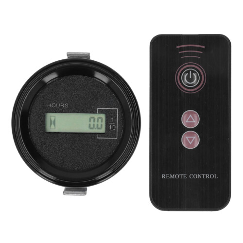 Excavator Remote Timer LCD Data Storage Resettable 12‑36V 1
