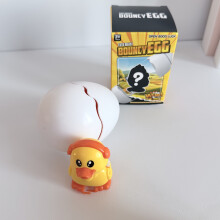 Jouet de canard à œuf rebondissant à remonter, un appareil amusant et interactif avec un design intéressant, fabriqué